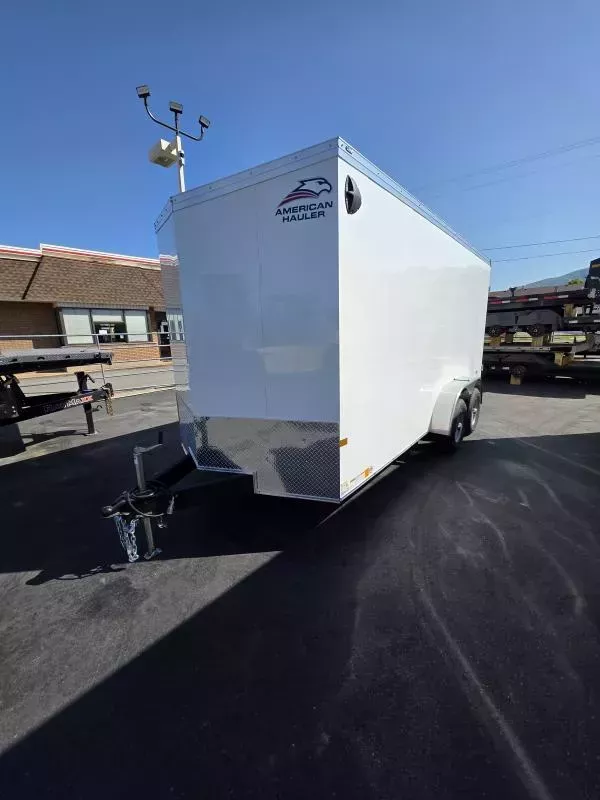 2025 7X16 Night Hawk American Hauler 10K Enclosed Cargo Trailer