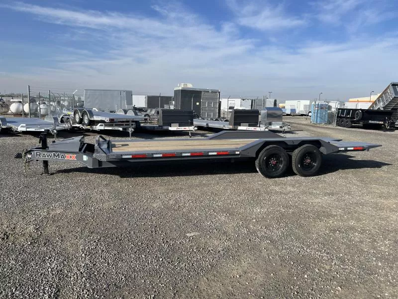 RawMaxx 8.5x24 FYH Low Pro Full Tilt Equipment Trailer
