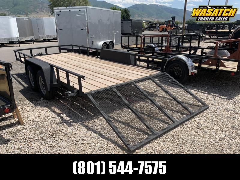 Charmac Trailers 7x16 Tandem Rugged Utility Trailer Charmac Trailers 7x16 Tandem Rugged Utility Trailer