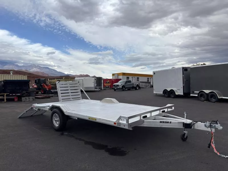 Aluma 8X15 5.2K WB15H HEAVY Utility Trailer