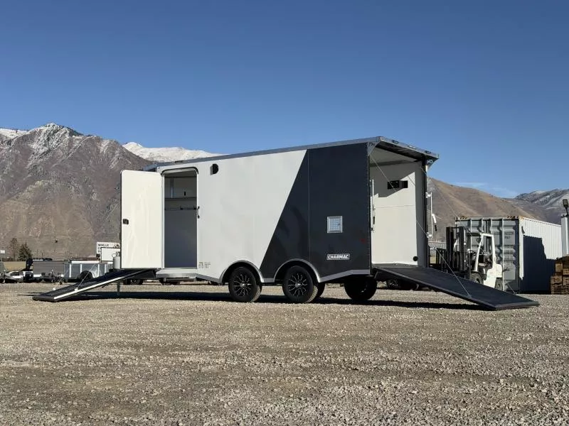 Charmac Trailers 8.5x22 Tri Sport Snowmobile Trailer