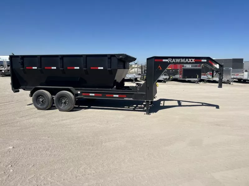 RawMaxx 7x16 RDX Roll Off Dump Trailer