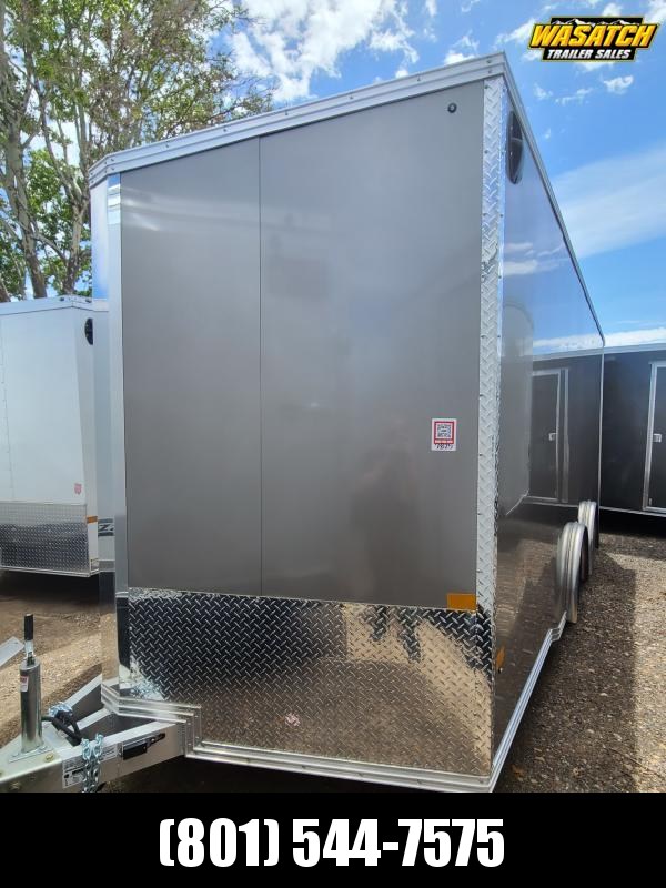 Alcom - Stealth - 8.5x16 - Aluminum Enclosed Cargo Trailer Alcom - Stealth - 8.5x16 - Aluminum Enclosed Cargo Trailer