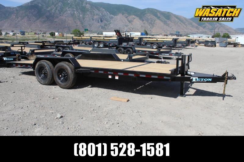 Teton Trailer 7x20 HD Tube Tilt Equipment Trailer Teton Trailer 7x20 HD Tube Tilt Equipment Trailer