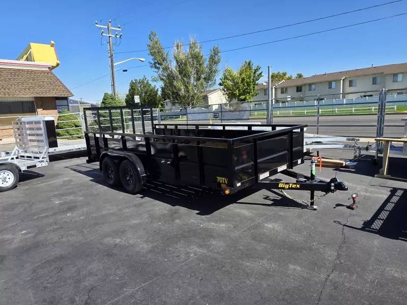 2026 Big Tex Trailers 7X16 Vanguard Landscape Utility Trailer