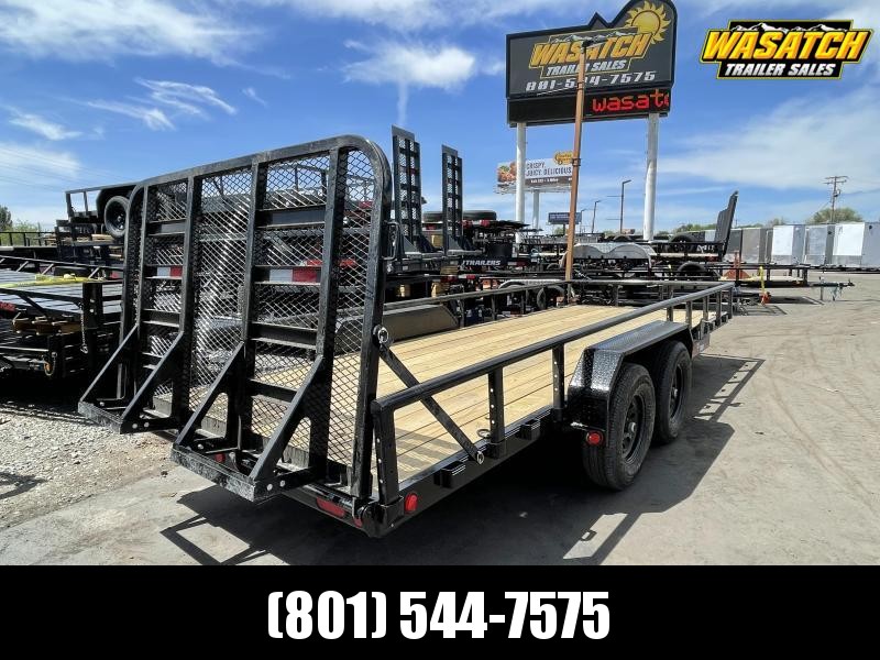 PJ - CE- 7x20 - Tandem 5.2k - 5" Channel - Equipment Trailer PJ - CE- 7x20 - Tandem 5.2k - 5" Channel - Equipment Trailer