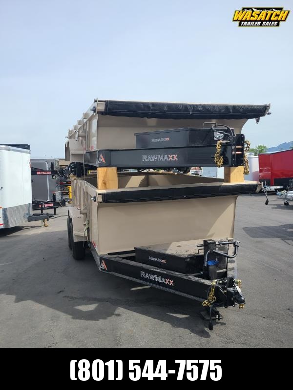 RawMaxx - 7x14 - Tandem 7k - LPX Dump Trailer RawMaxx - 7x14 - Tandem 7k - LPX Dump Trailer