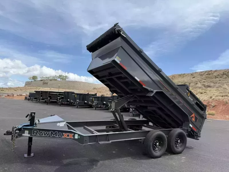 RawMaxx 7X14 14K GDX KNIGHT Dump Trailer
