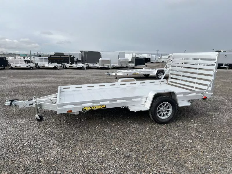 Aluma 8012 7x12 SxS Aluminum Utility Trailer