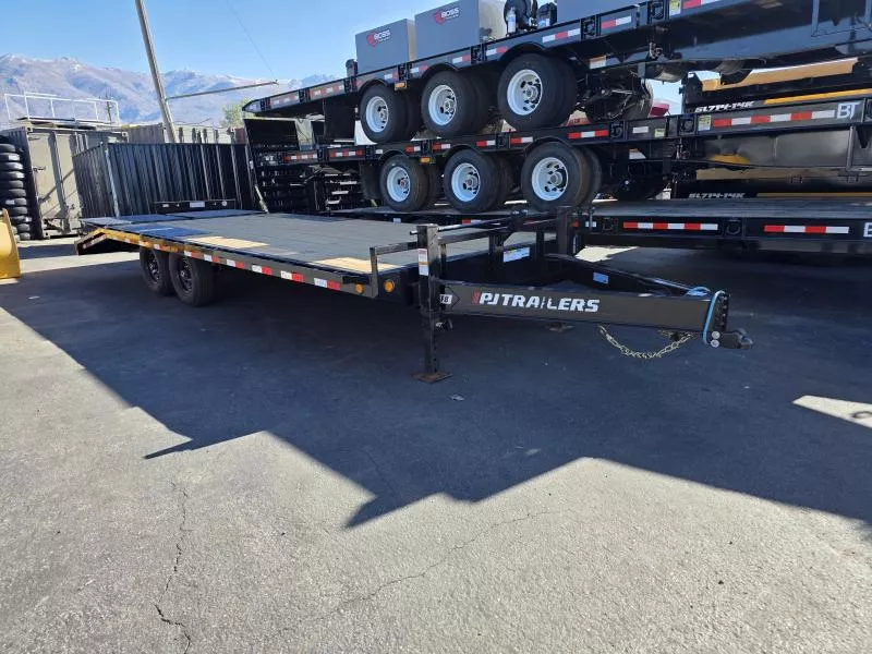 2026 PJ Trailers 22' F8 Deckover Flatbed Trailer