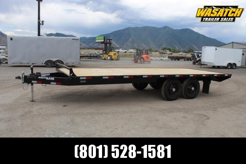 Southland Trailers 85x20 HD Tube Deckover Equipment Trailer w/ Torsion Suspension Southland Trailers 85x20 HD Tube Deckover Equipment Trailer w/ Torsion Suspension