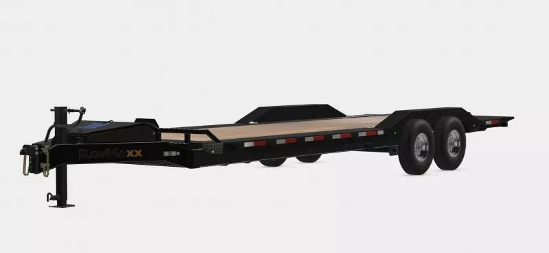 2026 RawMaxx 26' FYH Full Tilt 14K Equipment Flatbed Trailer