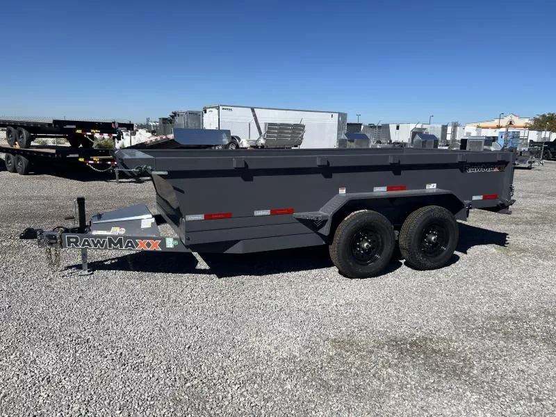 RawMaxx 7x14 PKX 6" Channel Dump Trailer