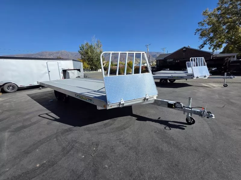 2026 Aluma 8622D (7x22) Aluminum Snowmobile Trailer