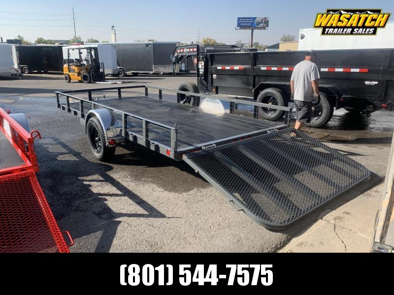 PJ 7x14 Single Axle Channel (U8) Utility Trailer PJ 7x14 Single Axle Channel (U8) Utility Trailer