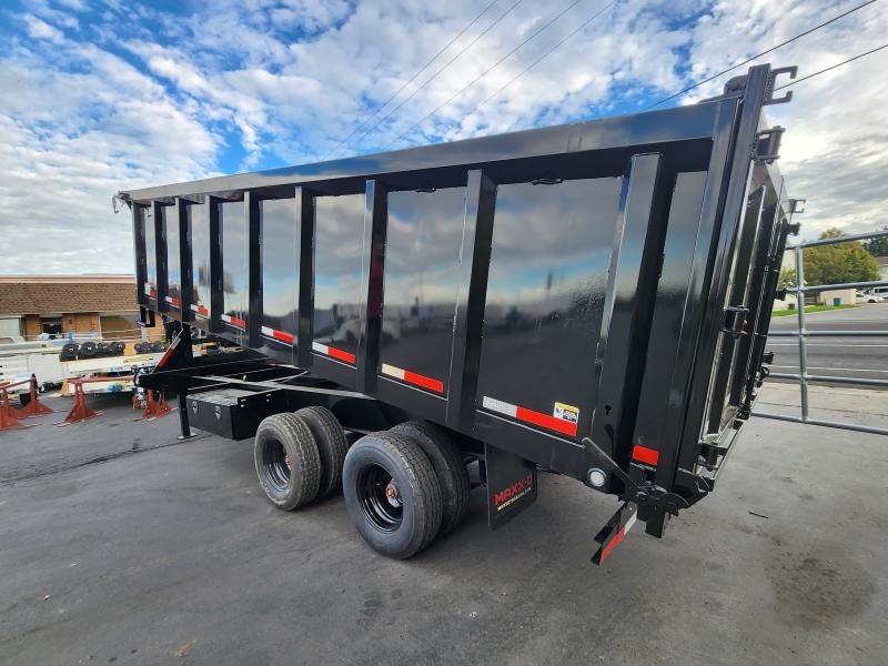 2024 MAXXD 20' DDX Gooseneck Dump Trailer Wasatch Trailer Sales