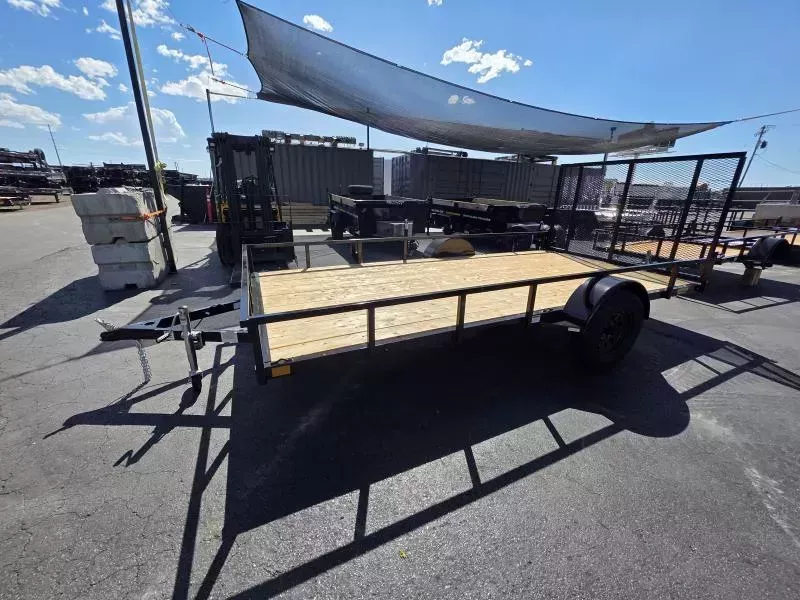 2026 Wasatch Built Trailers 7X14 SA 3.5K Utility Trailer