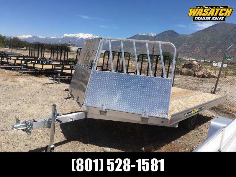Aluma 8612D Snowmobile Trailer w/ Rock Shield Aluma 8612D Snowmobile Trailer w/ Rock Shield