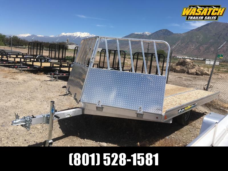 Aluma 8612D Snowmobile Trailer w/ Rock Shield Aluma 8612D Snowmobile Trailer w/ Rock Shield