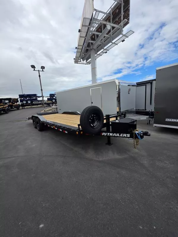 2026 PJ Trailers 22' B6 Superwide 14K  Flatdeck Car Hauler Trailer