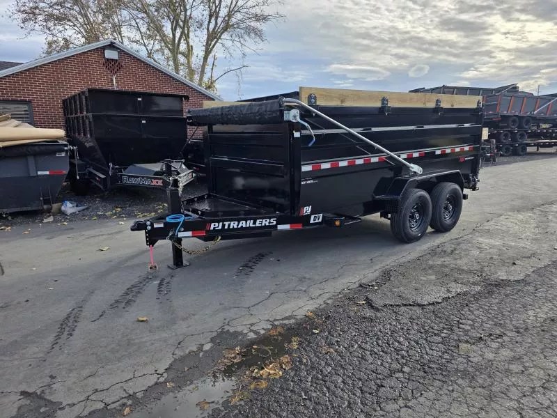 2026 PJ Trailers 7X14 DV Dump Trailer
