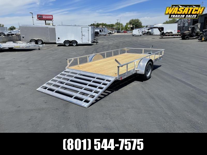 Alcom CargoPro 6.5x14 Single Axle Aluminum Utility Alcom CargoPro 6.5x14 Single Axle Aluminum Utility