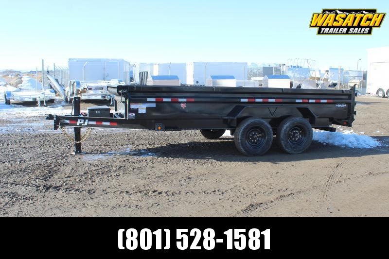 PJ Trailers 7x16 83" Low-Pro (DL) Dump Trailer PJ Trailers 7x16 83" Low-Pro (DL) Dump Trailer