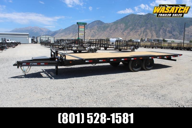 PJ Trailers 85x24 Deckover Tilt (T8) Equipment Trailer PJ Trailers 85x24 Deckover Tilt (T8) Equipment Trailer