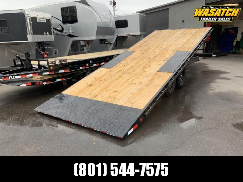PJ 22' Deckover Tilt Equipment / Flatbed / Flatdeck Trailer PJ 22' Deckover Tilt Equipment / Flatbed / Flatdeck Trailer