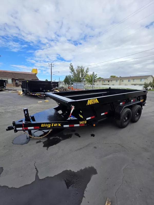 2026 Big Tex Trailers 7X14 TD 15.4K Telescopic HD Dump Trailer