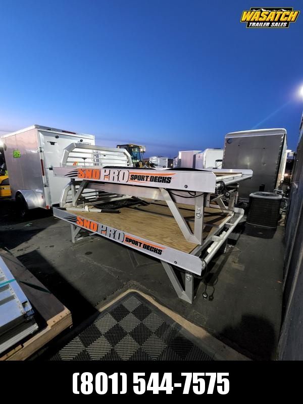 2022 Snopro Sled/Sport Deck Truck Bed Wasatch Trailer Sales