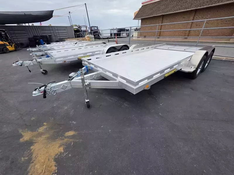 2026 Aluma 8016 (7X16) With Ramps & Bi-Bold Tailgate Aluminum Utility Trailer