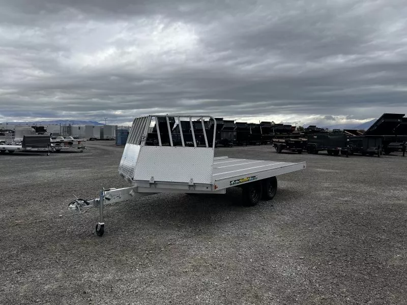 Aluma 8.5x14 8614D Snowmobile Trailer
