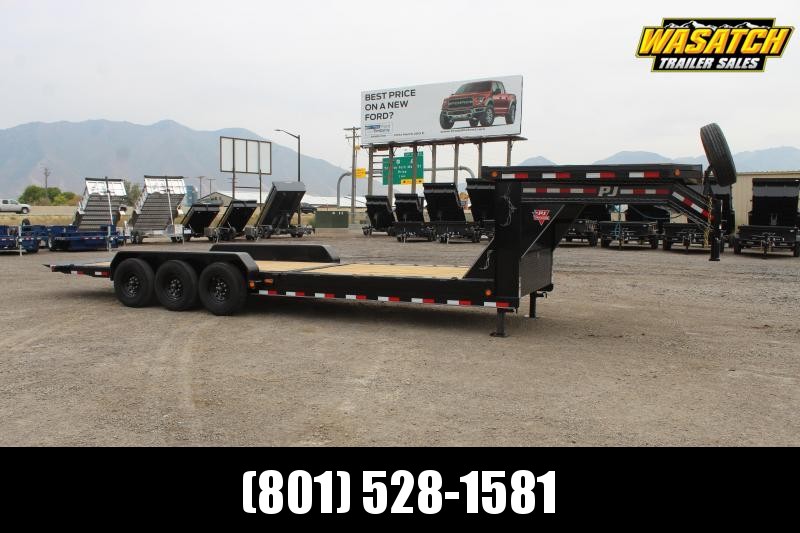 PJ Trailers 7x26 HD Equipment Tilt 8" Channel (TK) Equipment Trailer PJ Trailers 7x26 HD Equipment Tilt 8" Channel (TK) Equipment Trailer