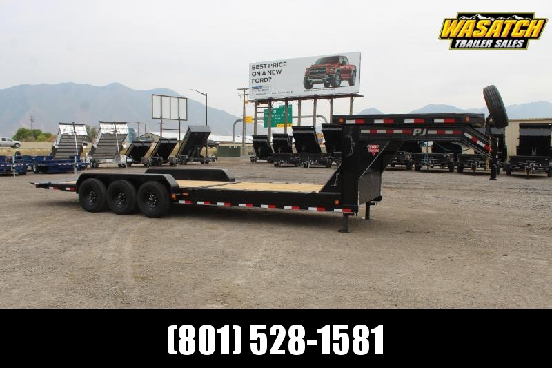 PJ Trailers 7x26 HD Equipment Tilt 8" Channel (TK) Equipment Trailer PJ Trailers 7x26 HD Equipment Tilt 8" Channel (TK) Equipment Trailer