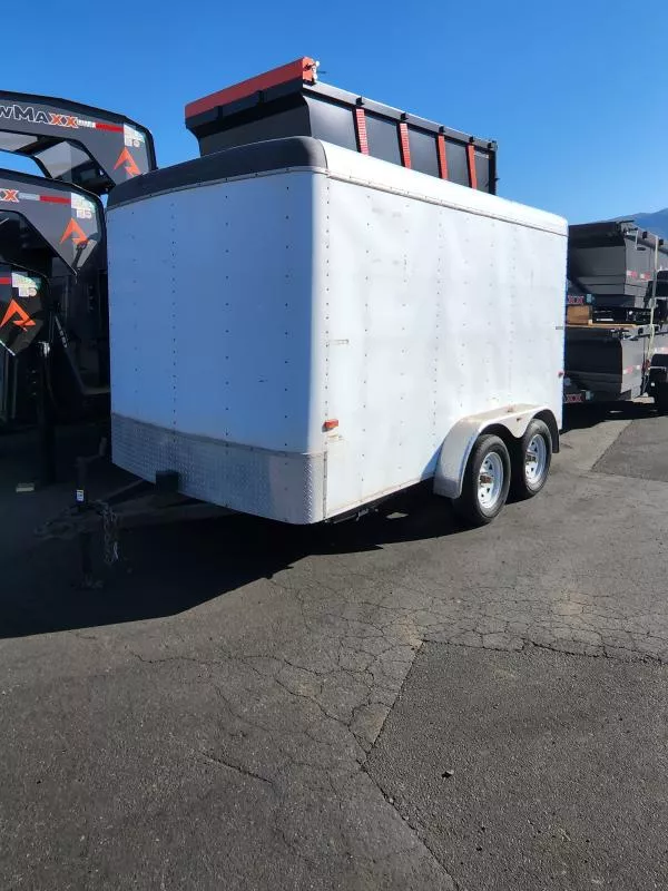 USED 2007 7X12 Cargo Craft Enclosed Cargo Trailer