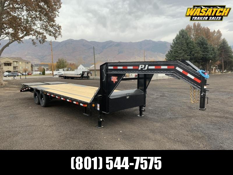 PJ 25' - Flatdeck w/ Singles (LS) Flatbed / Equipment Trailer PJ 25' - Flatdeck w/ Singles (LS) Flatbed / Equipment Trailer