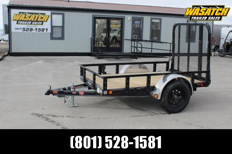 PJ Trailers 5x8 60" Single Axle Channel Utility (U6) Utility Trailer PJ Trailers 5x8 60" Single Axle Channel Utility (U6) Utility Trailer