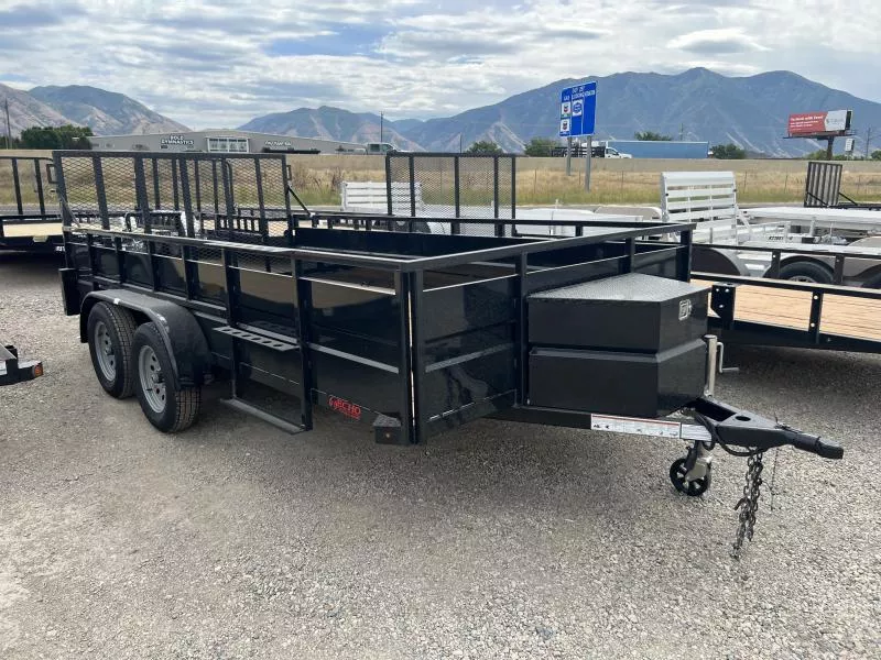 Voyager 7x14 Echo Landscape Utility Trailer