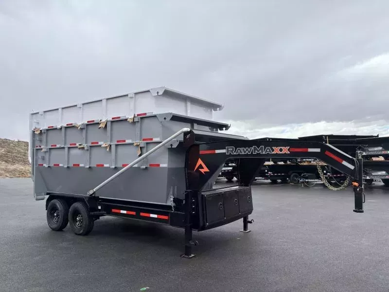  RawMaxx 7X16 RDX ROLL OFF BIN Dump Bin