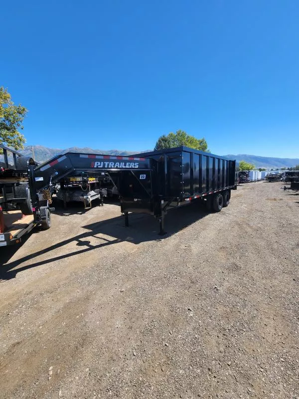 2026 PJ Trailers 20' GN DD 25K Dump Trailer