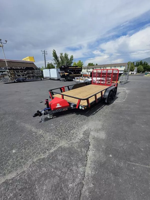 2026 RawMaxx 7X14 UTX 7K Utility Trailer