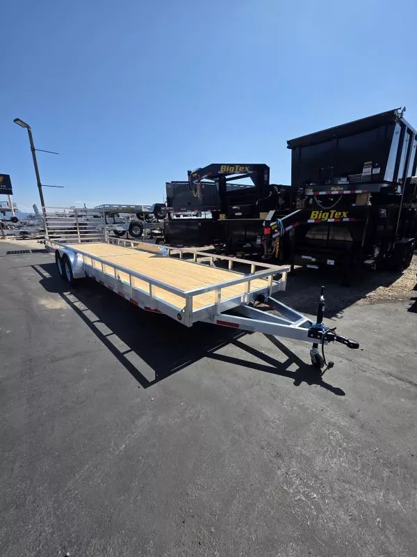 2025 Baughman Products 7X26 RG with ATV Ramps Utility Trailer