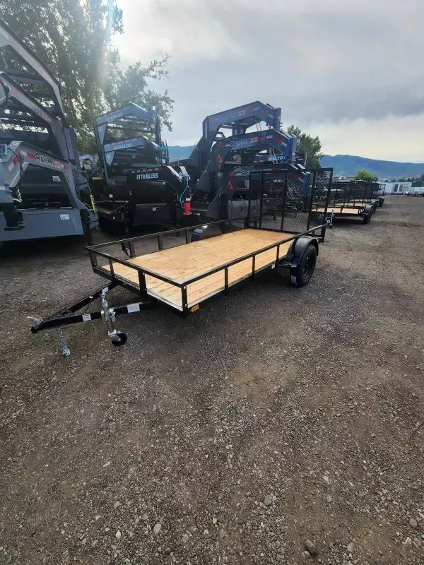 NEW MODEL: 2026 Wasatch Built Trailers 6X12 SA 3.5K Utility Trailer
