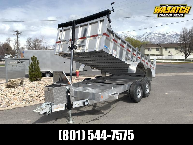 CargoPro 7x14 Aluminum Dump w/ 2' Sides CargoPro 7x14 Aluminum Dump w/ 2' Sides