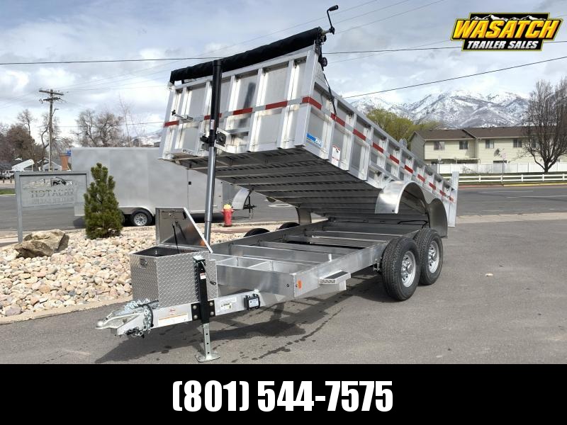 CargoPro 7x14 Aluminum Dump w/ 2' Sides CargoPro 7x14 Aluminum Dump w/ 2' Sides