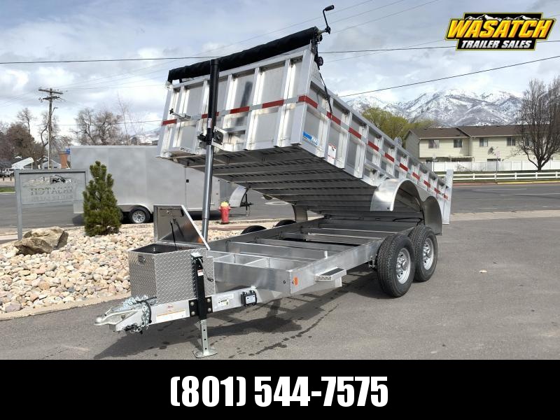 CargoPro 7x14 Aluminum Dump w/ 2' Sides CargoPro 7x14 Aluminum Dump w/ 2' Sides
