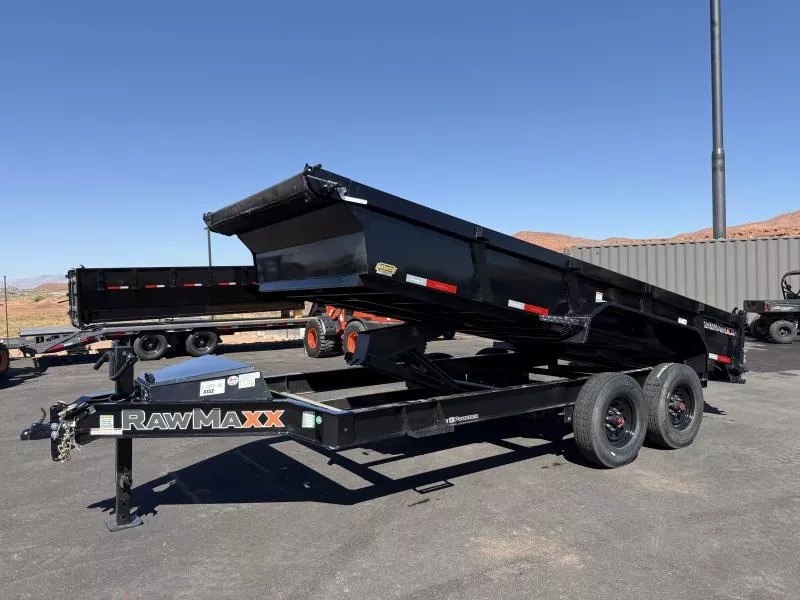 RawMaxx 7X16 16K LPX Dump Trailer