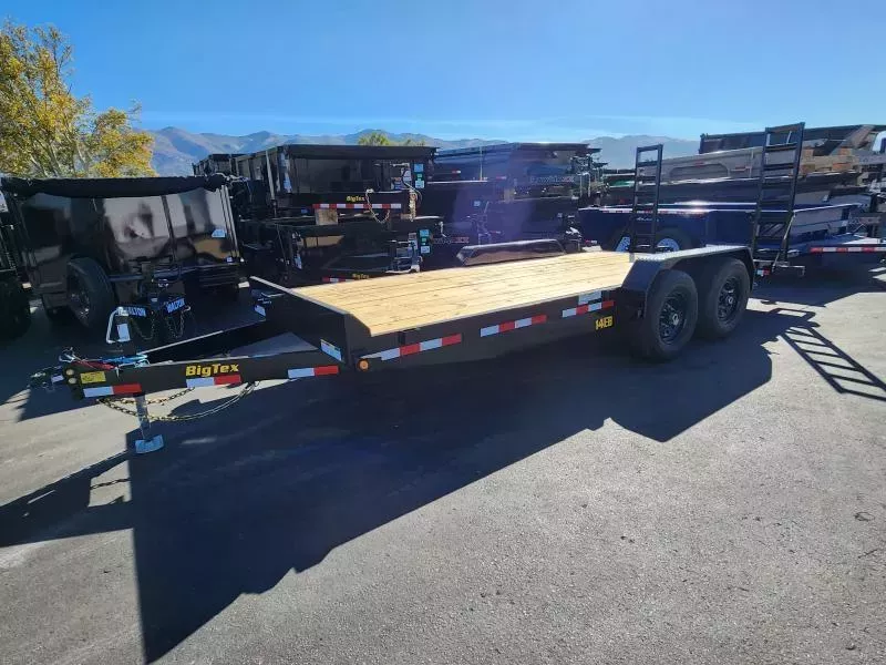 Big Tex Trailers 7X18 14K 14EB Equipment Trailer