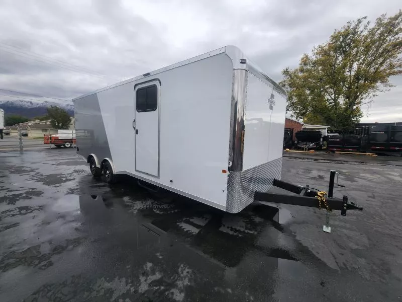 2026 Charmac Trailers 8.5X24 Race Sport Snowmobile Cargo / Enclosed Trailer